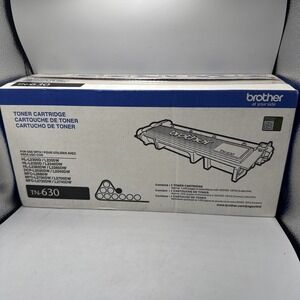 BROTHER TN-630 TN630 BLACK Toner Standard Yield Genuine OEM - NEW